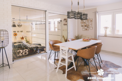 BERK Immobilien – einzigartige Luxusimmobilie: Naturverbunden und hochmodern in ruhiger Lage von Großostheim - Essbereich (115071)