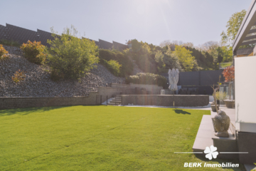 BERK Immobilien – einzigartige Luxusimmobilie: Naturverbunden und hochmodern in ruhiger Lage von Großostheim - Garten (104481)