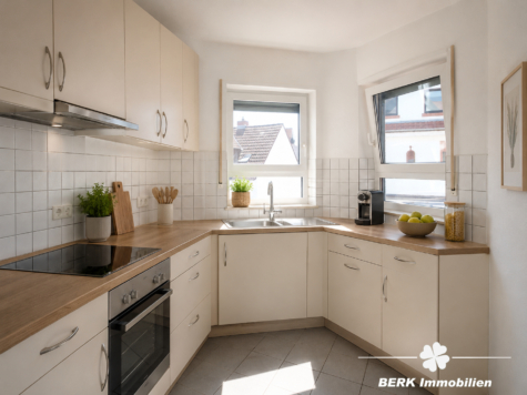 BERK Immobilien – Gepflegte 4-Zimmer-ETW mit Balkon und TG-Stellplatz in Top-Lage von Stockstadt - KI- generiertes Beispielfoto (124680)