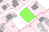 BERK Immobilien - Baugrundstück in Eschau - BERK Immobilien – Grundstück mit 709 m² für lebenswerte Wohnbebauung in Eschau – Doppelhaus möglich