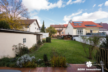 BERK Immobilien – Freistehendes Einfamilienhaus mit zwei Wohneinheiten und Garten im Herzen von Haibach - Garten (107971)