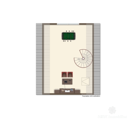 BERK Immobilien – Mehr Haus fürs Geld: Großes Zweifamilienhaus mit ELW & Ausblick in Oberbessenbach - Grundriss Dachspitz (vis.) (128707)