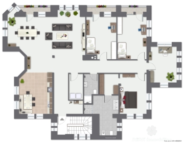 BERK Immobilien – Exklusive 5-Zi-ETW in historischem Ambiente mit bestem Ausblick über Miltenberg - BERK Immobilien - Grundriss (104144)