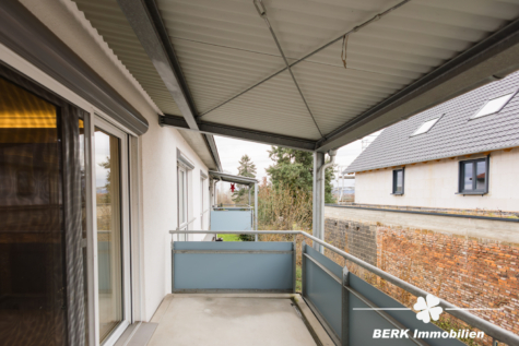 BERK Immobilien – Luxuriöse, barrierearme Eigentumswohnung mit TG-Stellplatz in zentraler Lage - Balkon (116713)