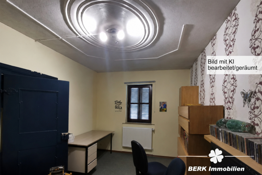 Zimmer mit KI geräumt