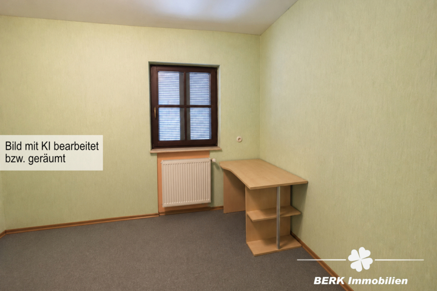 Zimmer mit KI geräumt