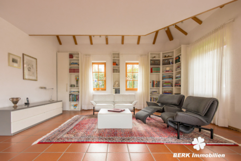 BERK Immobilien – Freistehendes Architektenhaus in bester Lage mit Panoramablick - Wohn - Essbereich (115684)