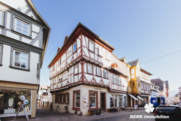BERK Immobilien – charmantes Wohnhaus und Gewerbe unter einem Dach in der Miltenberger Altstadt - Außen Ansicht (104323)