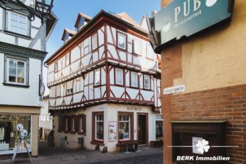 BERK Immobilien – charmantes Wohnhaus und Gewerbe unter einem Dach in der Miltenberger Altstadt - Außen Ansicht (104322)