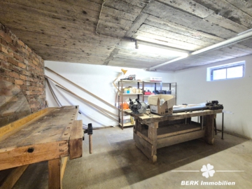 *VERKAUFT* BERK Immobilien – bezugsfertiges Siedlungshaus mit Charme und Naturnähe in Mömbris Dörnsteinbach - Keller / Werkstatt (105021)