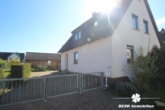 Hausansicht - BERK Immobilien – Attraktives EFH in begehrter Lage v. Stockstadt mit großem Grundstück, Hof & Garage