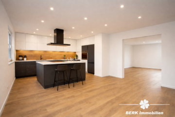 BERK Immobilien – Exklusives Wohnen mit eigenem Gartenbereich – TOP-sanierte 4-Zimmerwohnung - KI generiertes Musterbild - Küche (111501)