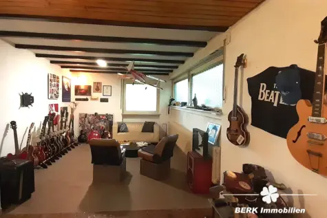 BERK Immobilien – Leben in Grünen: Charmantes Einfamilienhaus mit großem Garten in Lützelbach - Hobbyraum (130565)