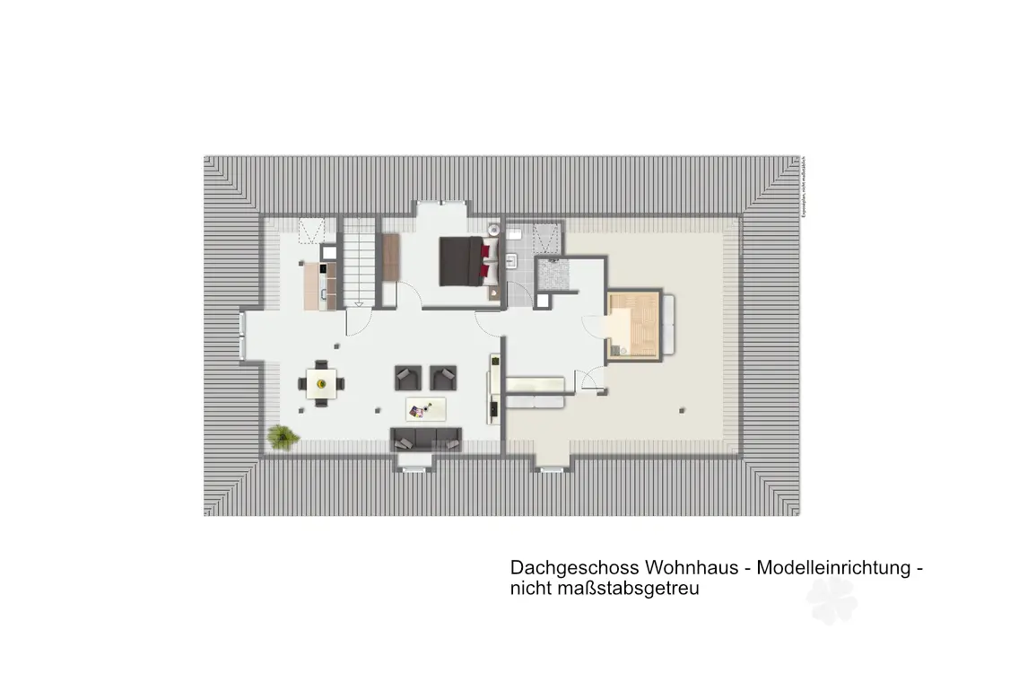 Grundriss DG Wohnhaus