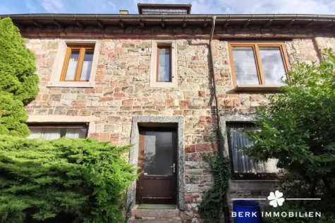 BERK Immobilien – Bemerkenswertes Immobilienensemble mit großem Wohnhaus & eigenem Gewerbegebäude - Fassade Rückseite (130834)