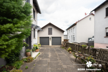 *VERKAUFT* BERK Immobilien – kleine Oase mit viel Platz: top gepflegtes ZFH in Mainaschaff - Doppelgarage (105059)