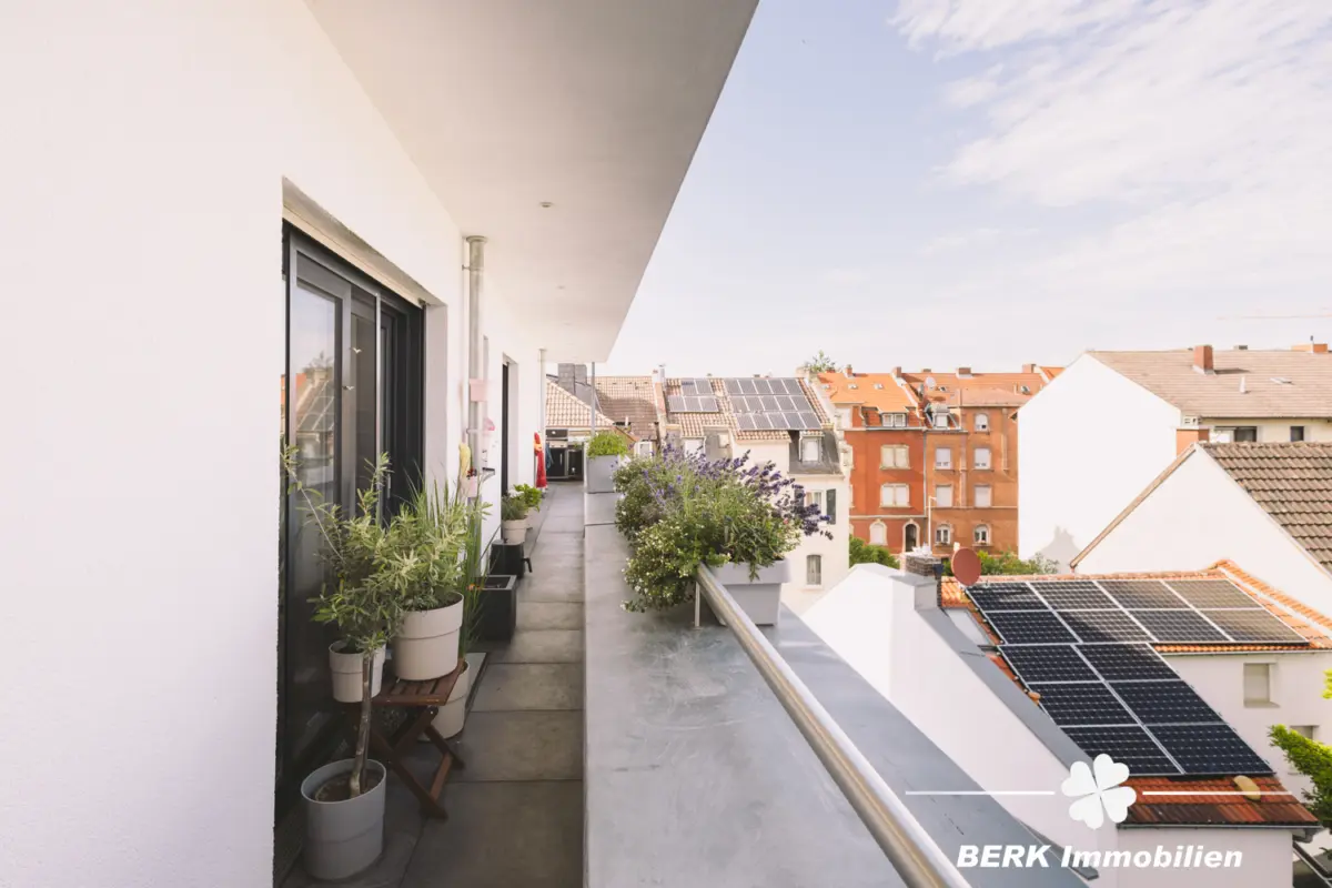 Umlaufender Balkon