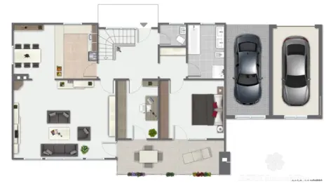 BERK Immobilien – Wohnen mit Weitblick und großem Garten in Grünmorsbach - Erdgeschoss (131530)