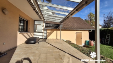 BERK Immobilien – Kapitalanlage oder Eigennutzung: Mehrfamilienhaus mit 3 Wohneinheiten in Kleinheubach - Terrasse (107940)