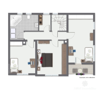 BERK Immobilien – Repräsentatives Mehrfamilienhaus mit prägnantem Innenhof - OG immoGrafik, nicht maßstäblich (115841)