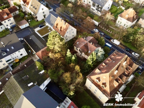 BERK Immobilien – Rarität in Mainnähe: Baugrundstück nahe Aschaffenburger Altstadt - Luftaufnahme (126175)