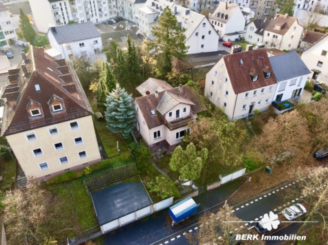 BERK Immobilien – Rarität in Mainnähe: Baugrundstück nahe Aschaffenburger Altstadt - Luftaufnahme (126176)