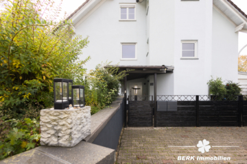 BERK Immobilien – Traumhafte 5-Zimmer Maisonette Wohnung in bevorzugter Lage von Schaafheim/ Radheim - Hausansicht (107569)