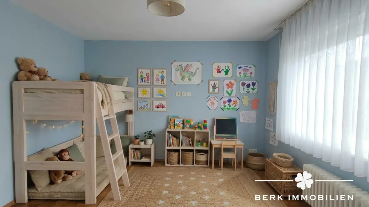 Kinderzimmer OG mit KI generiert