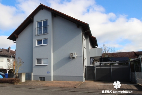 BERK Immobilien – gepflegte und gut geschnittene 4-Zimmer-ETW in bester Lage von Kleinostheim - Außenansicht (116780)