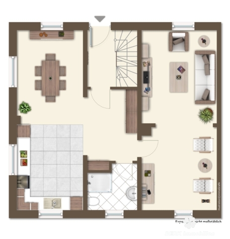 BERK Immobilien – Einfamilienhaus mit Weitblick & außergewöhnlichem Grundstück - EG visu. (116954)