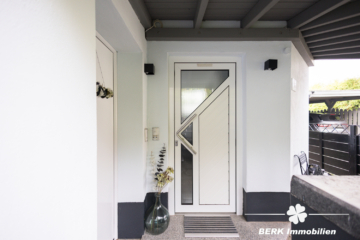 BERK Immobilien – Traumhafte 5-Zimmer Maisonette Wohnung in bevorzugter Lage von Schaafheim/ Radheim - Eingangstüre (111687)