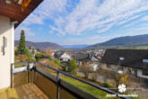 Ausblick Balkon - BERK Immobilien – Gartenparadies am Waldrand mit gigantischem Ausblick – Haus in TE in Laudenbach