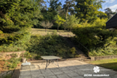 Terrasse - BERK Immobilien – Gartenparadies am Waldrand mit gigantischem Ausblick – Haus in TE in Laudenbach