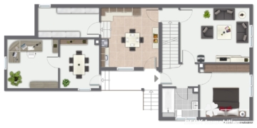 BERK Immobilien – Ländliches Anwesen mit Scheune, Garagen und viel Potenzial in Schippach - Grundriss EG (117441)