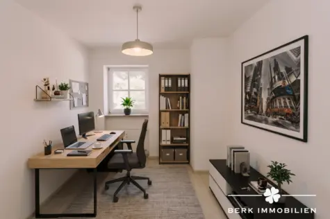 BERK Immobilien – Maisonettewohnung zentral gelegen mit besonderer Privatsphäre und Blick ins Grüne - KI Beispielbild (131100)