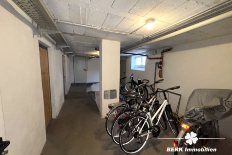 RESERVIERT – BERK Immobilien – großzügige Eigentumswohnung in zentraler Lage von Walldürn - Fahrradkeller (118381)