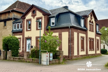 BERK Immobilien – Jugendstil Villa im Herzen von Bürgstadt – Wohnen und Arbeiten unter einem Dach - Außenansicht (104539)
