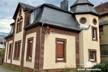 BERK Immobilien – Jugendstil Villa im Herzen von Bürgstadt – Wohnen und Arbeiten unter einem Dach - Außenansicht (104542)