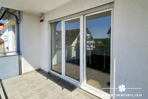BERK Immobilien – Moderne großzügige 3-Zimmer-ETW in gefragter Lage von Seligenstadt - Balkon (126218)