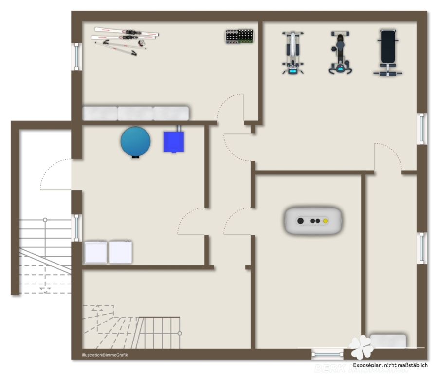 Grundriss KG (vis.)