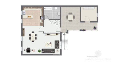 BERK Immobilien – Wohnen mit Charme und großzügigem Raumangebot in Keilberg - Grundriss visualisiert - EG (127974)