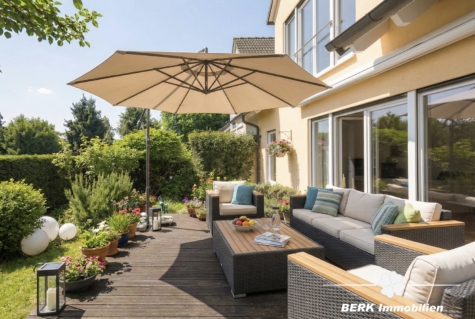 BERK Immobilien – Licht, Ruhe & Weitblick: Ihr neues Zuhause in bester Lage von Haibach - Terrasse (118709)