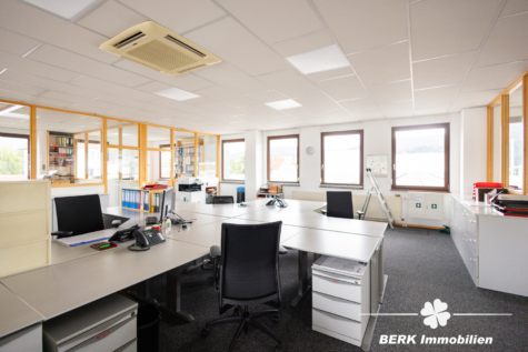 BERK Immobilien – Gewerbeobjekt mit Büro- und Hallenflächen für vielseitige Nutzung - Büroräume (128848)