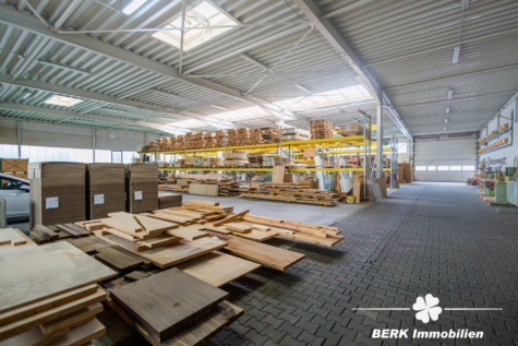 BERK Immobilien – Gewerbeobjekt mit Büro- und Hallenflächen für vielseitige Nutzung - Lagerhalle (128870)
