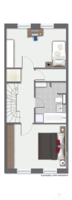 BERK Immobilien – gemütliches Reihenmittelhaus in Hasselroth - Grundriss OG (108590)