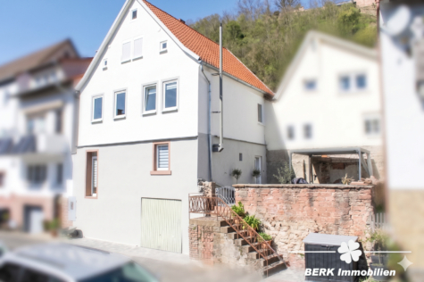 BERK Immobilien – Wohnen mit Stil – EFH mit Mainblick & Terrasse in Stadtprozelten - Außenansicht - KI optimiert (119772)