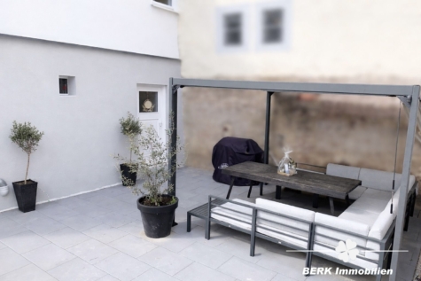 BERK Immobilien – Wohnen mit Stil – EFH mit Mainblick & Terrasse in Stadtprozelten - Terrasse (118749)