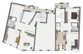 Grundriss Faulbach 1. OG - BERK Immobilien – „Zwei Häuser – Ein Preis, mit Entwicklungspotenzial“